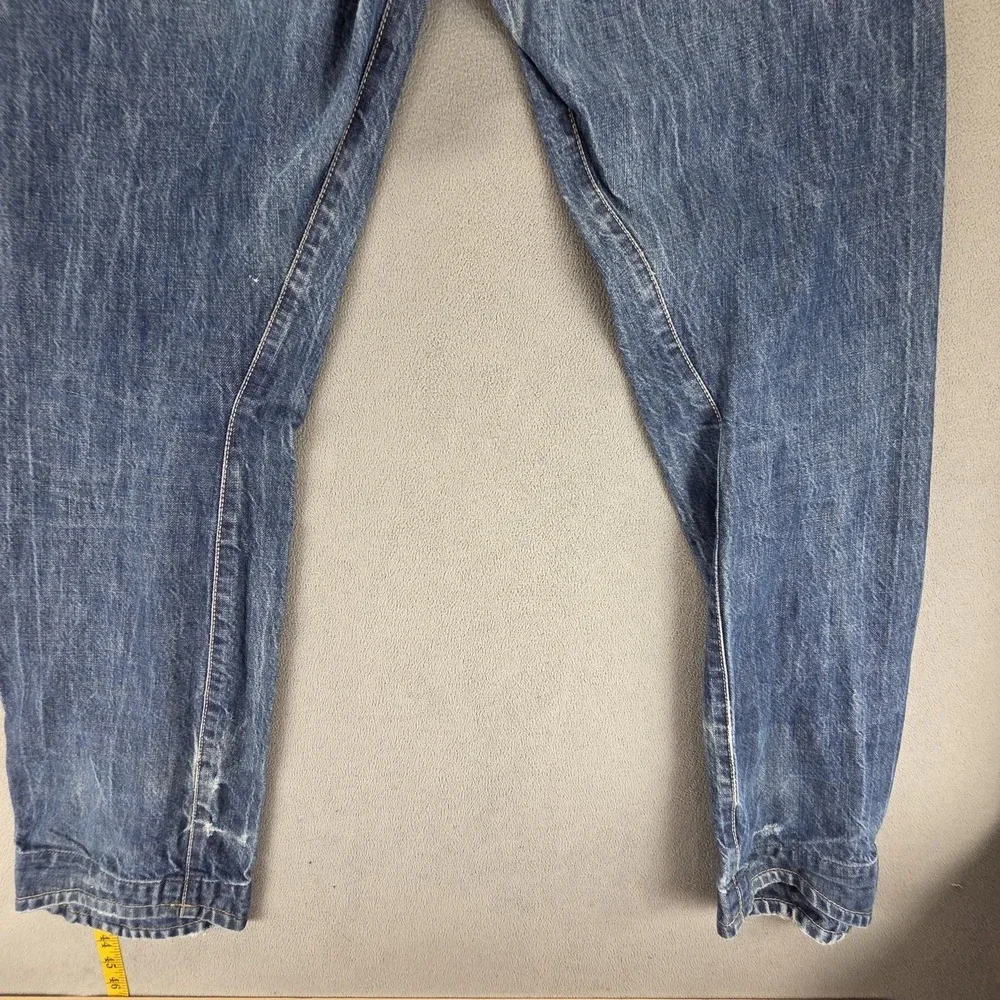 Vintage Levis Engineered Jeans Mens 32x32 Blue Twisted Button Fly Medium Wash